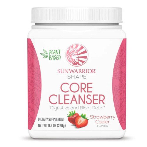 Sunwarrior Shape Core Cleanser Strawberry Cooler, 270 Grams
