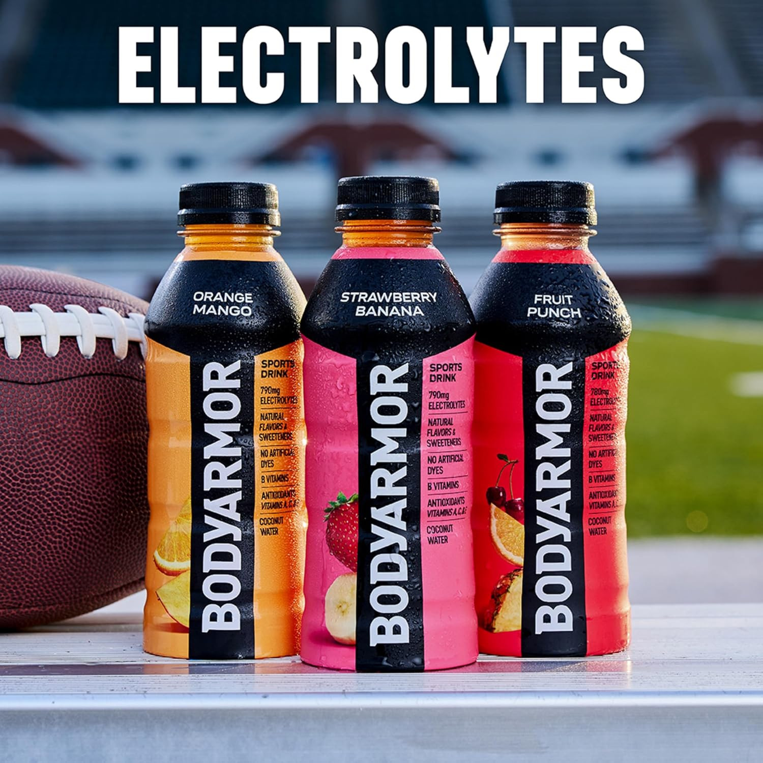 BODYARMOR Sports Drink, Orange Mango, Electrolyte Drink Hydration, 16 Fl Oz Bott