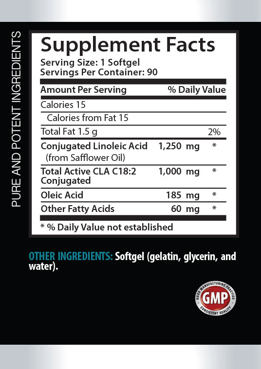 belly fat burner pills – CLA 1250mg – fat burner pills for men – 180 Softgels