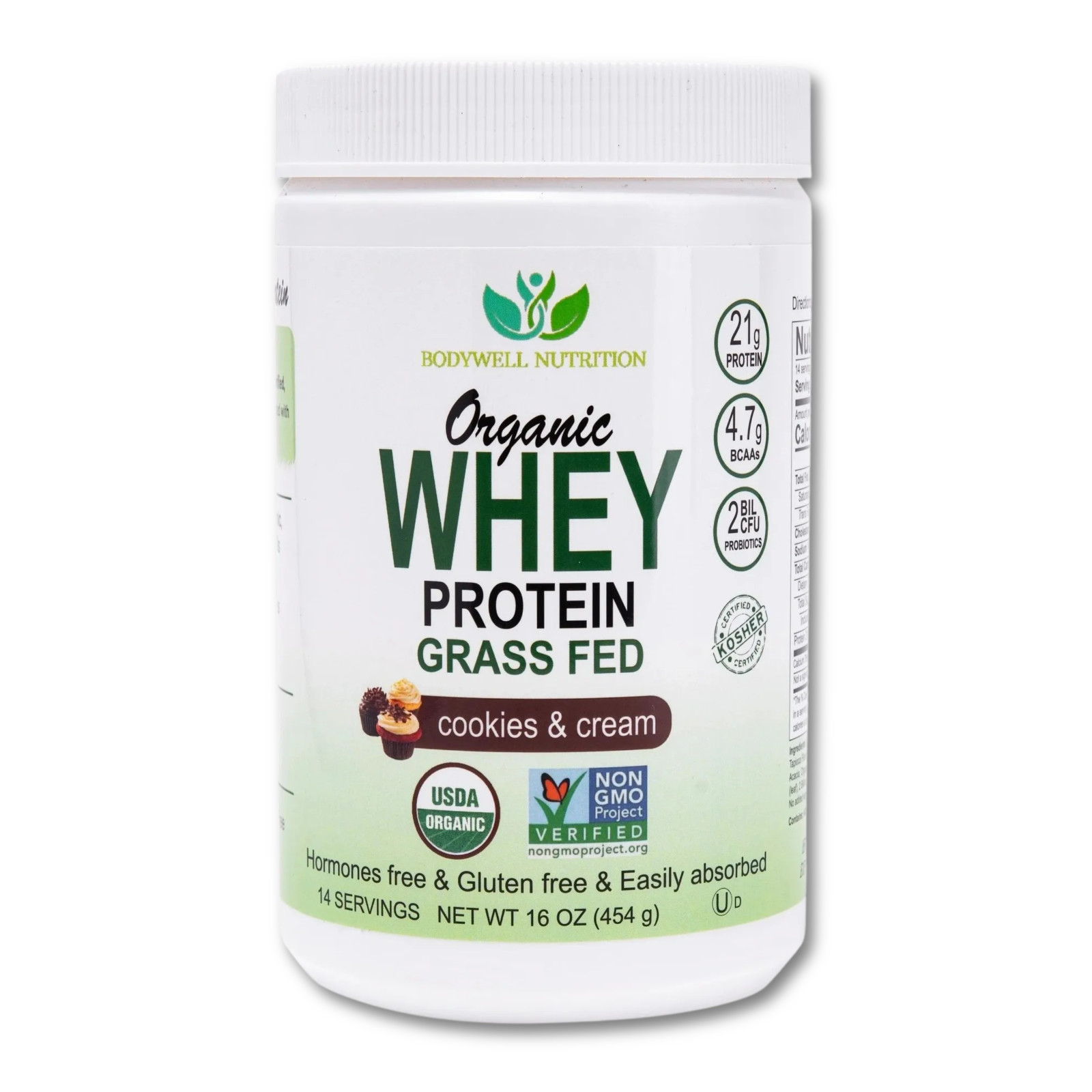 Organic – Grass Fed Whey Protein Powder (free shipping)