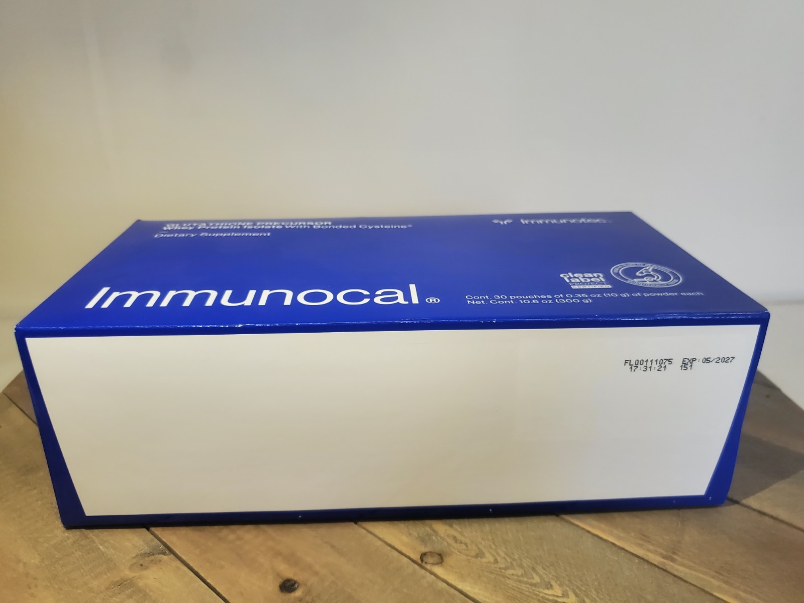 Immunocal Glutathione Precursor By Immunotec – 30 Pouches – Brand New!!