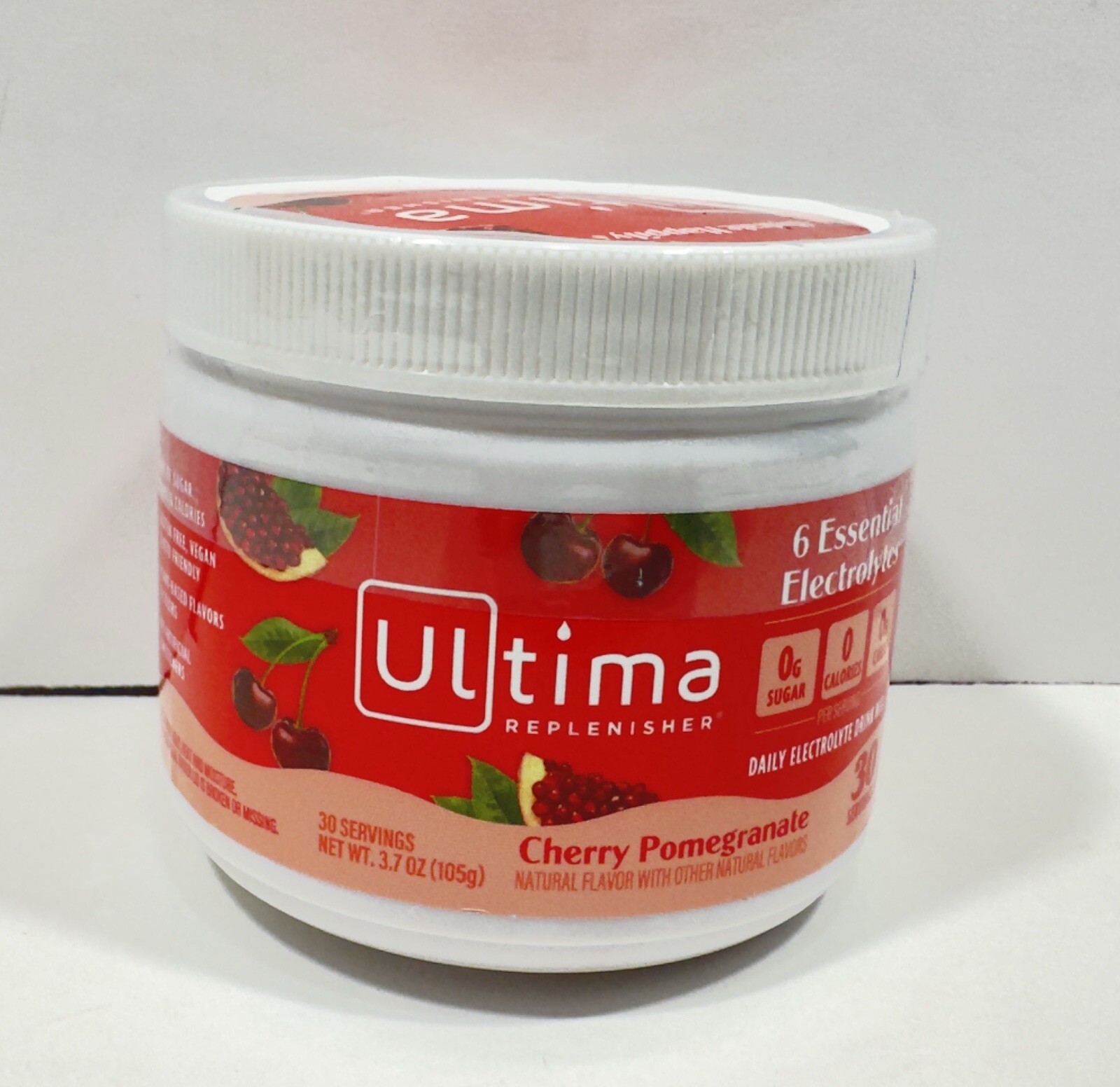 Ultima Replenisher Hydrating Electrolyte Powder CHERRY POMEGRANATE Exp 04/2026