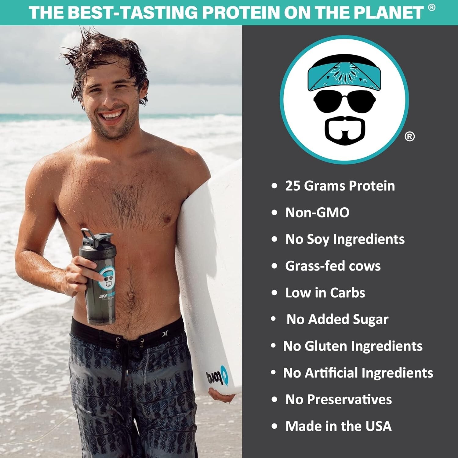 Jay Robb Whey Isolate Protein Powder – Keto, Low Carb, Gluten Free