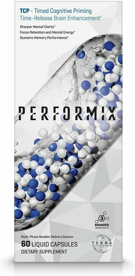 PERFORMIX TCP Timed Cognitive Priming Liquid Capsule – 60 Count