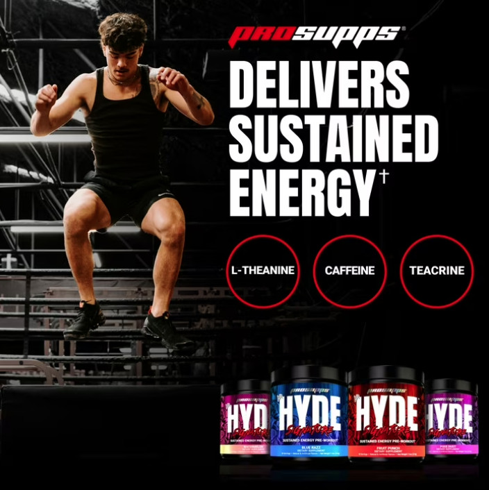 ProSupps Mr. Hyde Signature Pre-Workout Powder Blue Razz 14.7 oz