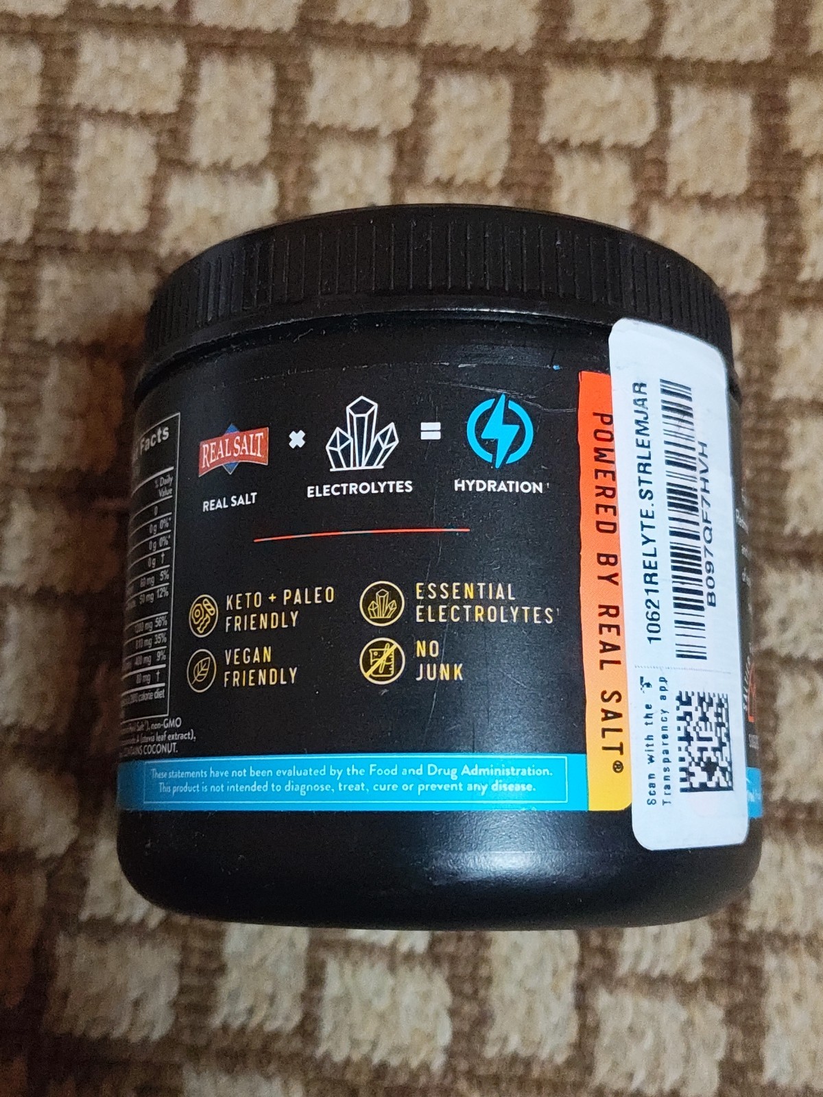 REDMOND ReLyte Re-Lyte Electrolyte Mix Strawberry Lemonade 60 Servings EXP 2030