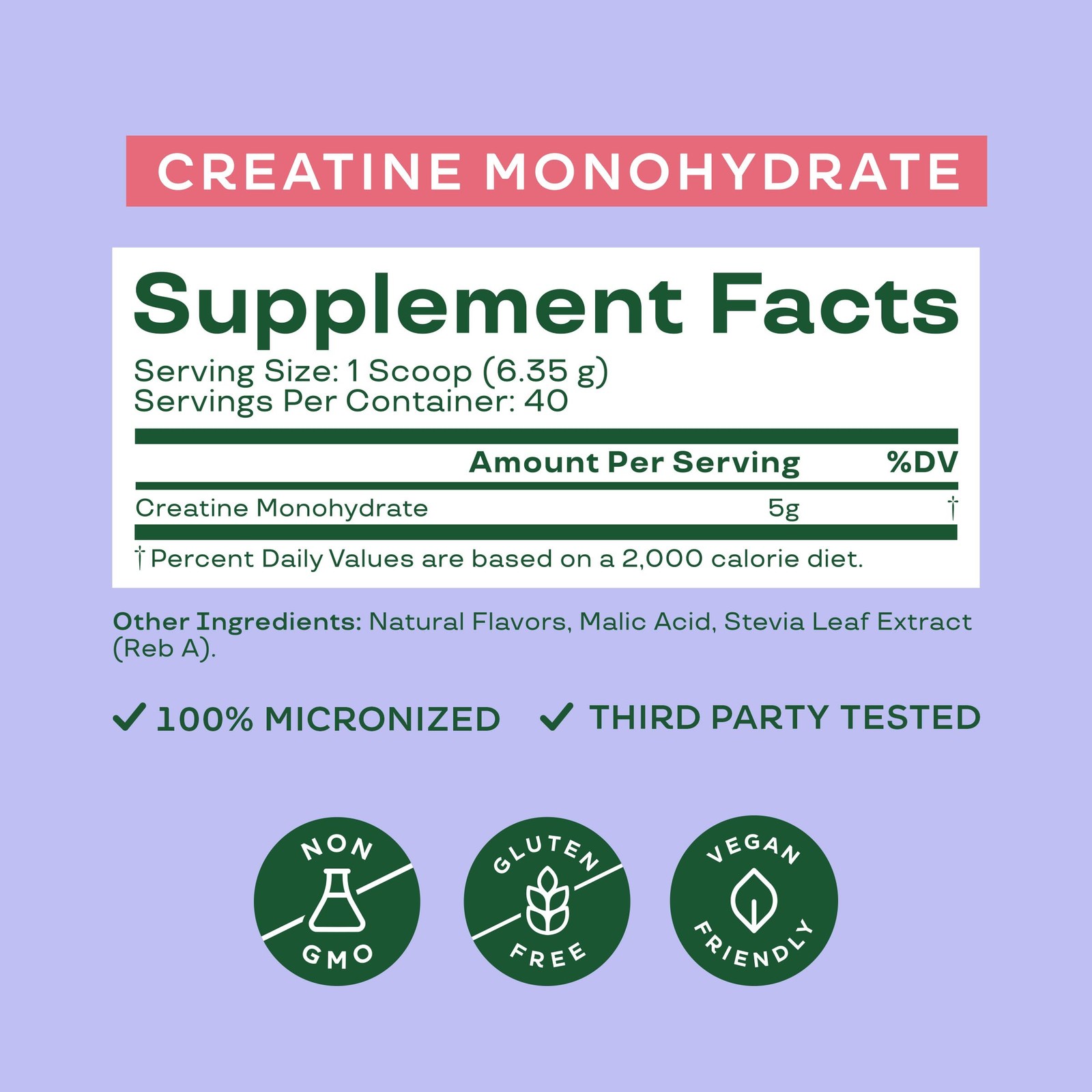 Bloom Nutrition Creatine Monohydrate Powder, 5g Micronized Creatine per Serv…