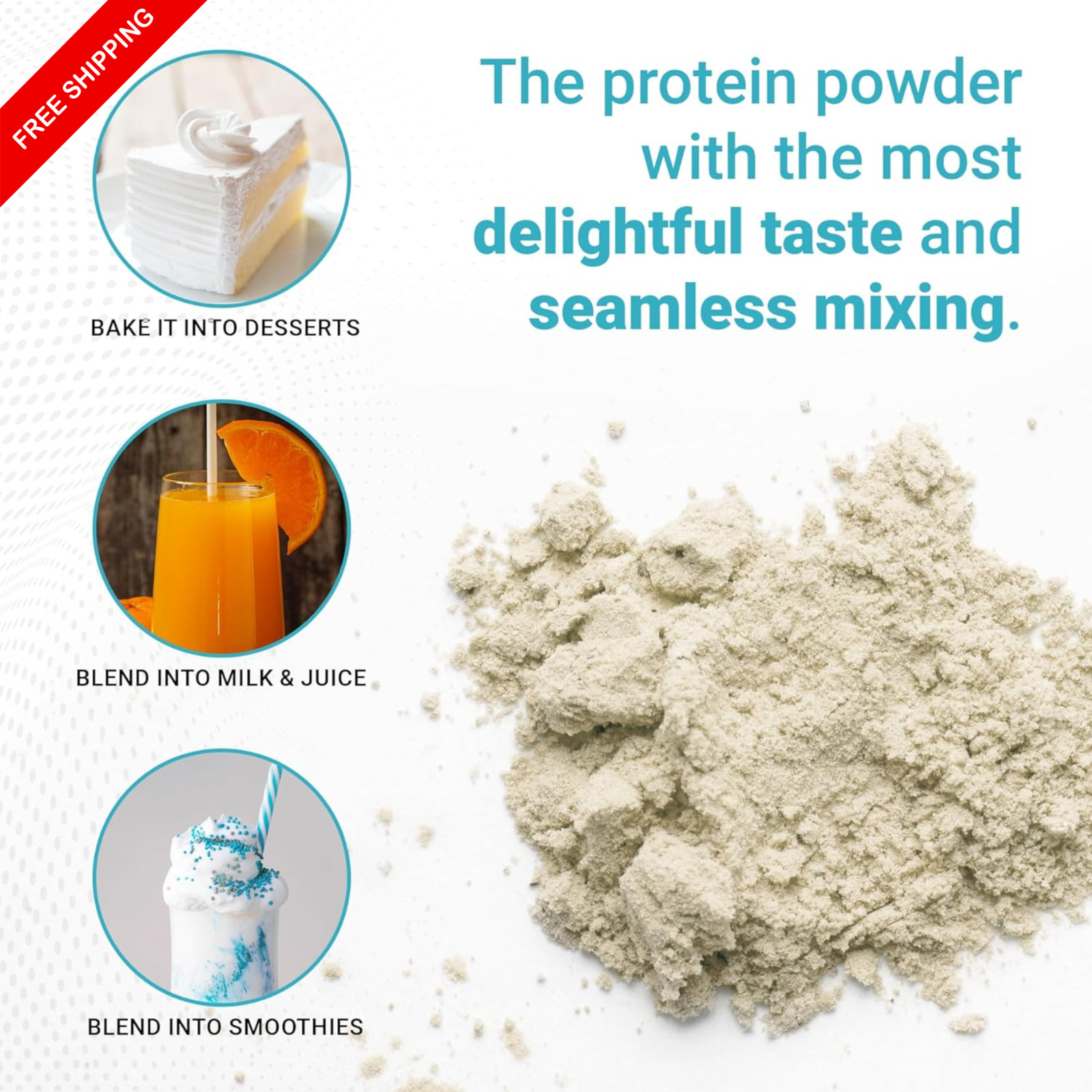 GENEPRO GEN. 3 Unflavored Protein Powder – (3rd Generation, 30 Servings)