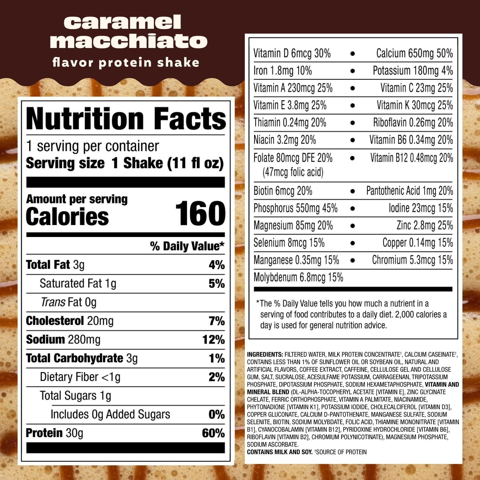 Premier Protein High Shake, Coffeehouse Caramel Macchiato, 11fl. oz., 15 pk.