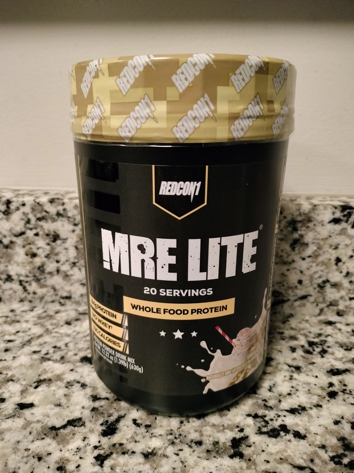 REDCON1 MRE Lite Whole Food Protein Powder – Low Carb & Whey Free Meal Replaceme