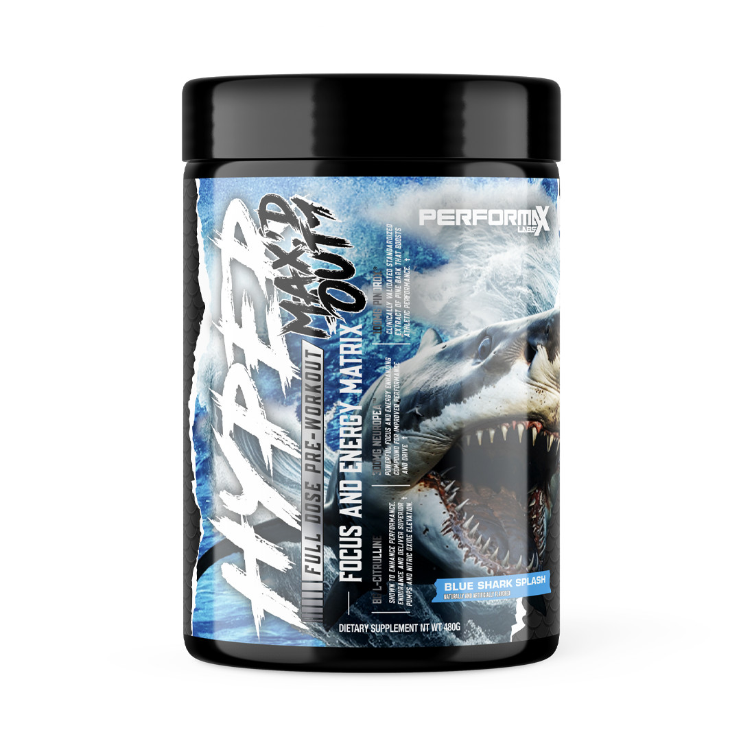 PERFORMAX LABS HYPERMAX’D OUT Full Dose Pre-Workout Focus Energy 40/20 Servings
