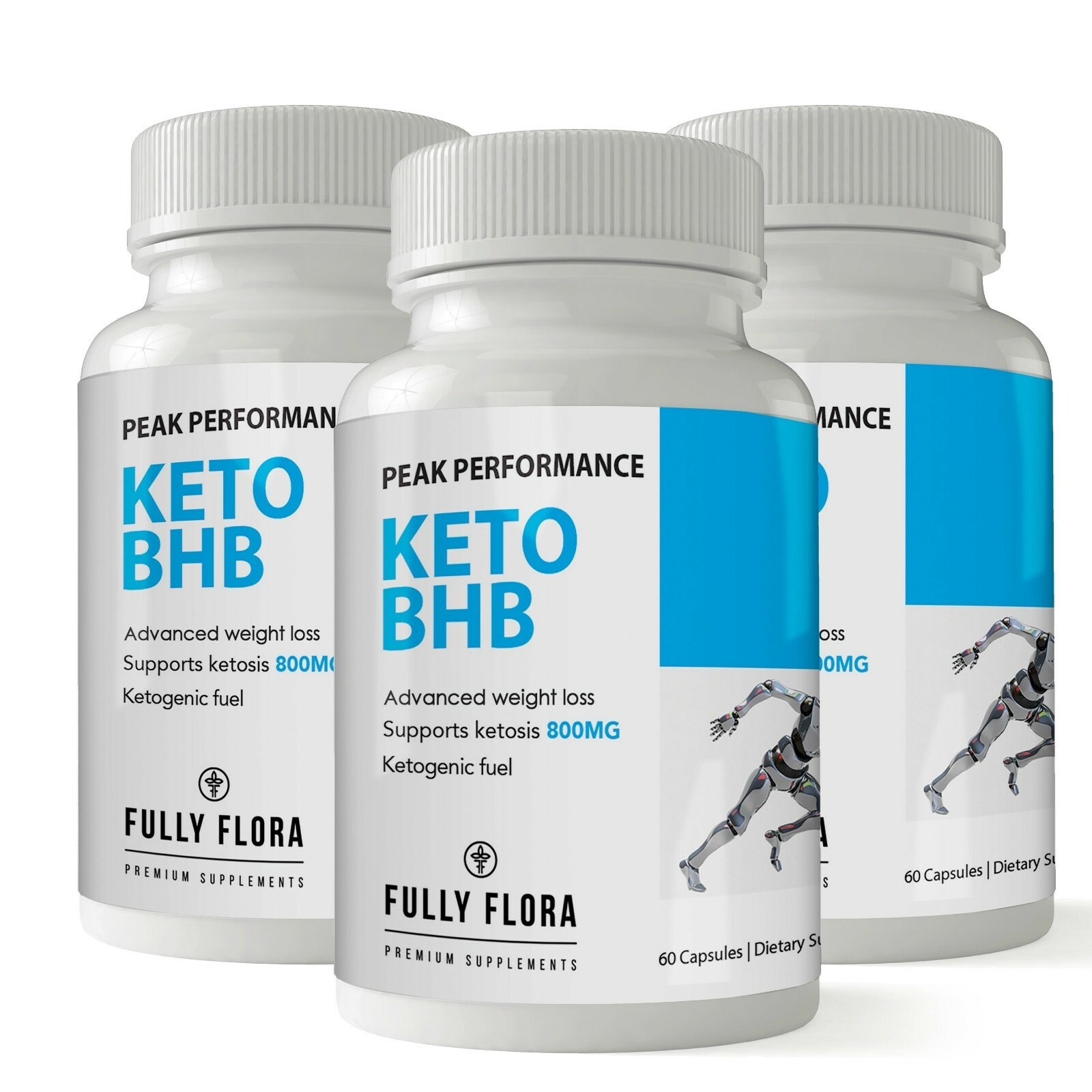 Keto BHB Diet 800mg Ketosis Support Quick Slimming 60 Caps Free Shipping