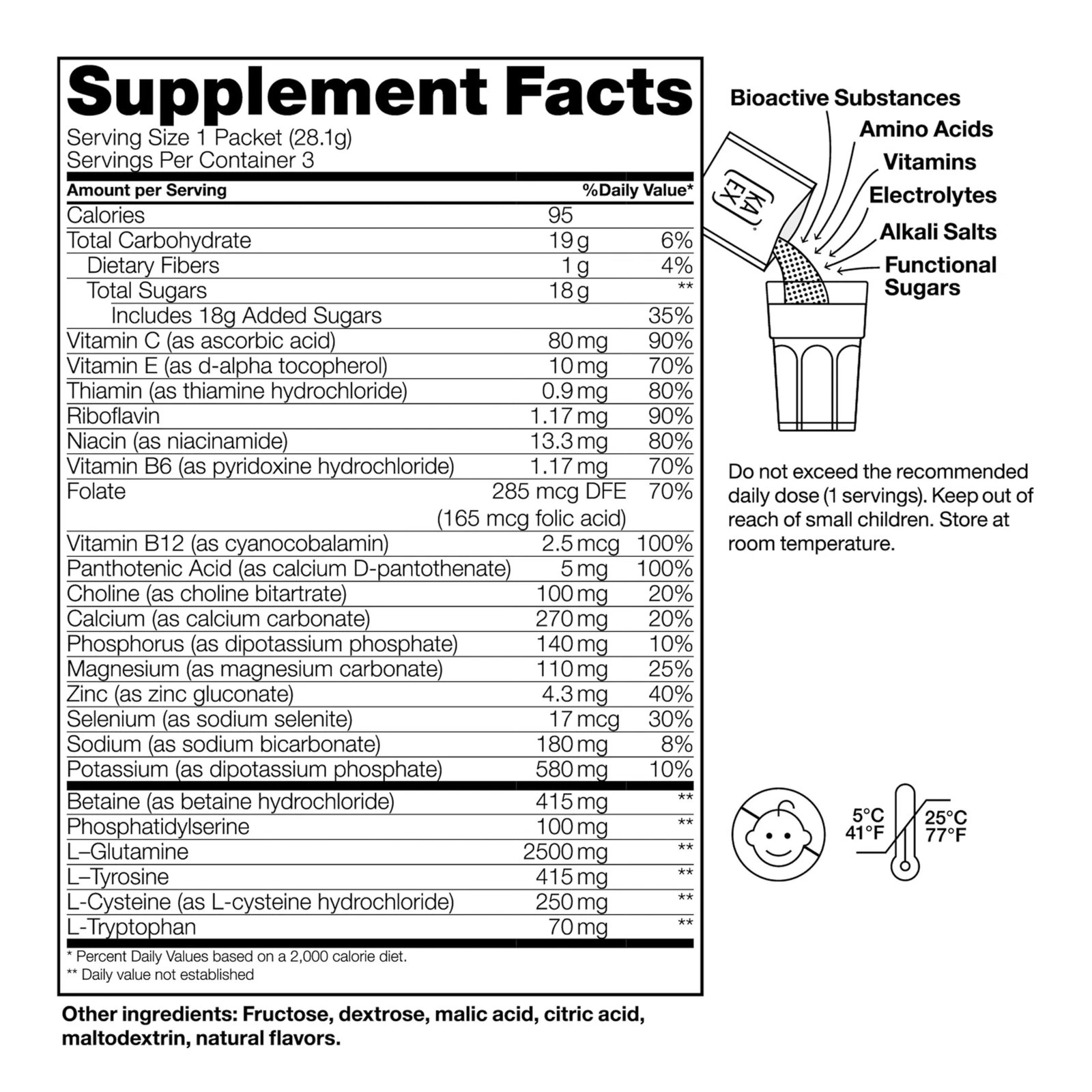 KA EX – Cortisol Stress Reducer | Post-Workout – 15 Servings (5 BOXES/3 EACH)