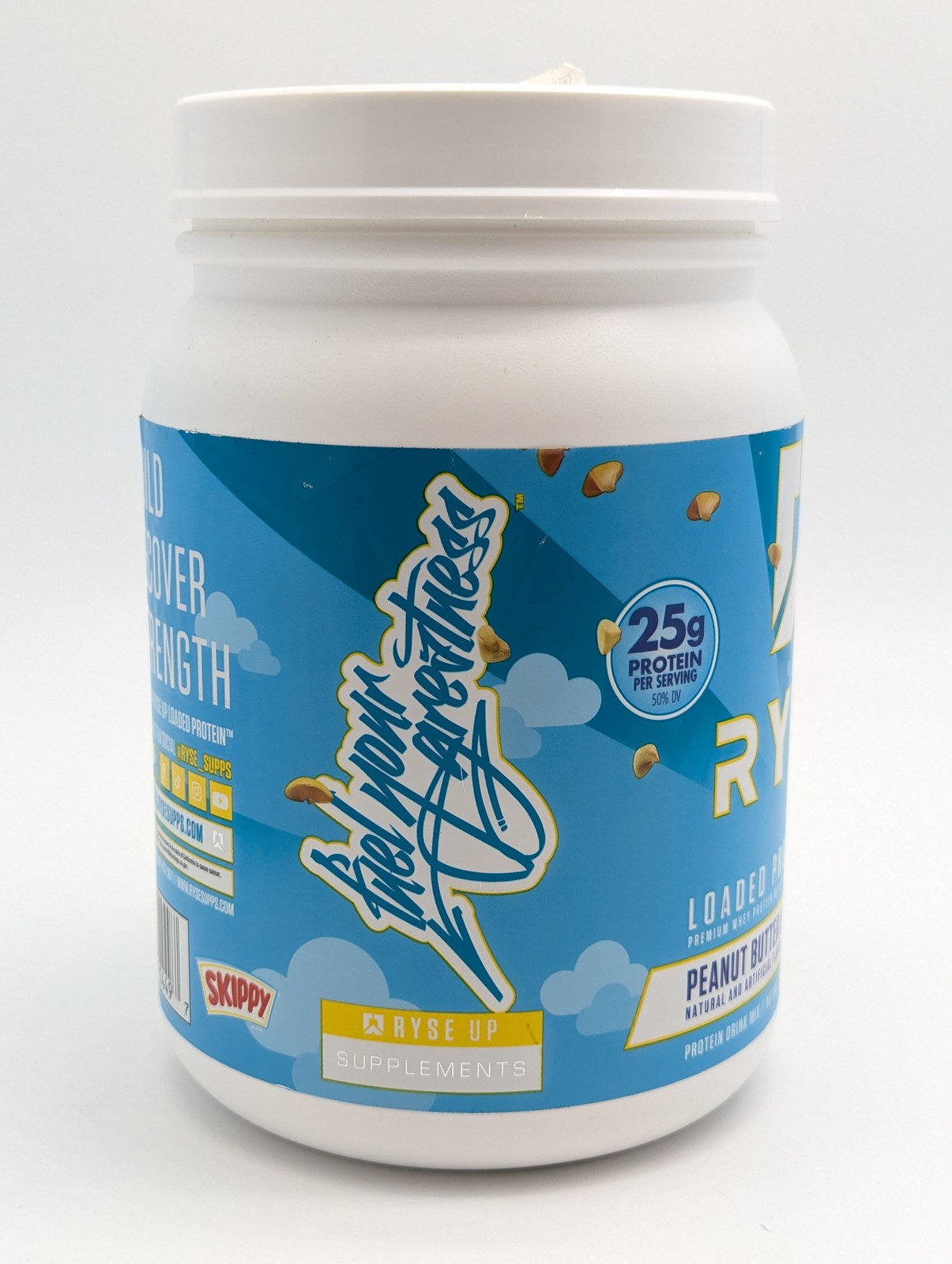 RYSE Supplements Loaded Whey Protein Drink -Skippy Peanut Butter Flavor