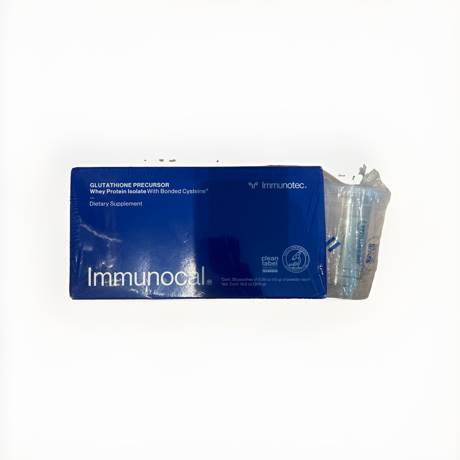 Immunocal Classic (Blue) Regular Glutathione Precursor – 30 Pouches, Exp 09/28