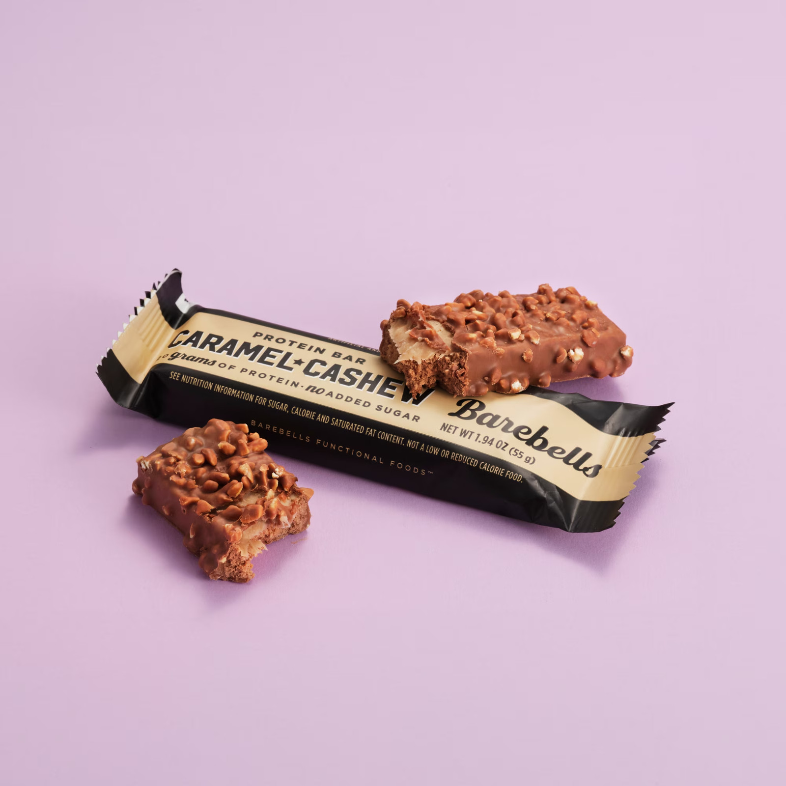 Barebells Protein Bar Caramel Cashew 12 Bars Barebell Bars