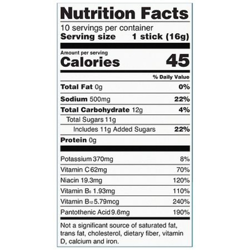 Hydration Multiplier Electrolyte Drink Mix Tropical Punch 0.56 oz
