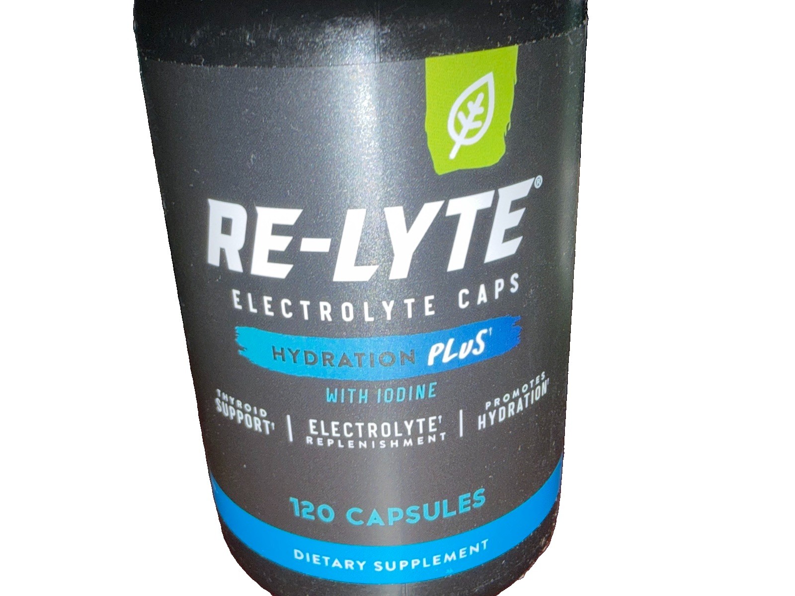 Re-Lyte Electrolyte Caps Hydration Support Capsules, 120 Count NEW 01/2028