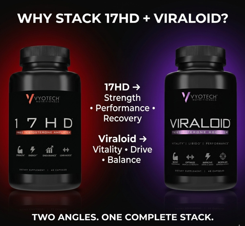 Muscle Building Stack Vyotech 17HD and Viraloid
