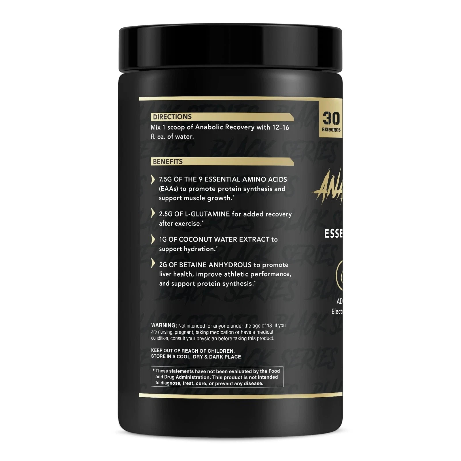 Anabolic Warfare Anabolic Recovery Essential Amino Acid Blend – Post-Workout …