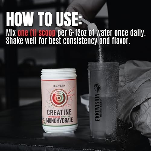 Creatine Monohydrate Powder 100 Servings Cherry Limeade Micronized