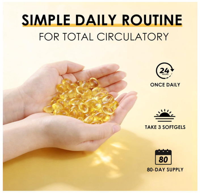 Nattokinase 10,000 FU 240gels Serrapeptase/Bromelain/CoQ10/Turmeric