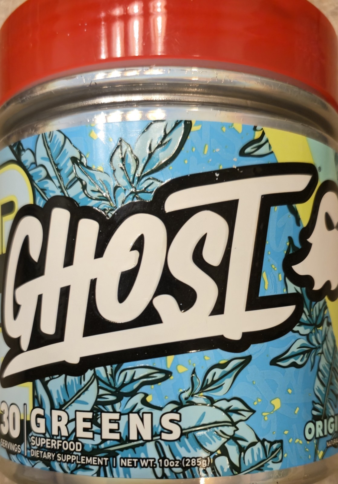 Ghost GREENS powder 10 oz Size ( 30 Servings ) Original Flavor BEST BY 08/26