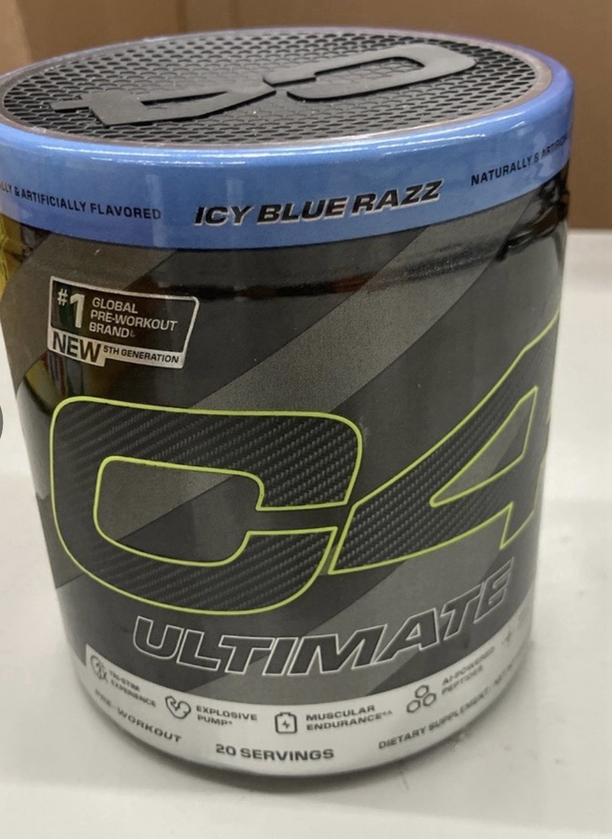 Cellucor C4 Ultimate Pre Workout Powder – Sugar Free Energy Supplement – Sealed