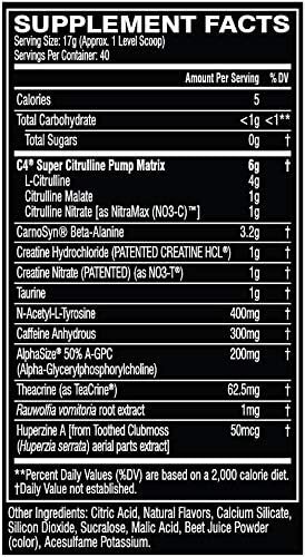 Cellucor C4 Ultimate Pre-Workout / 40 Servings / Strawberry Watermelon