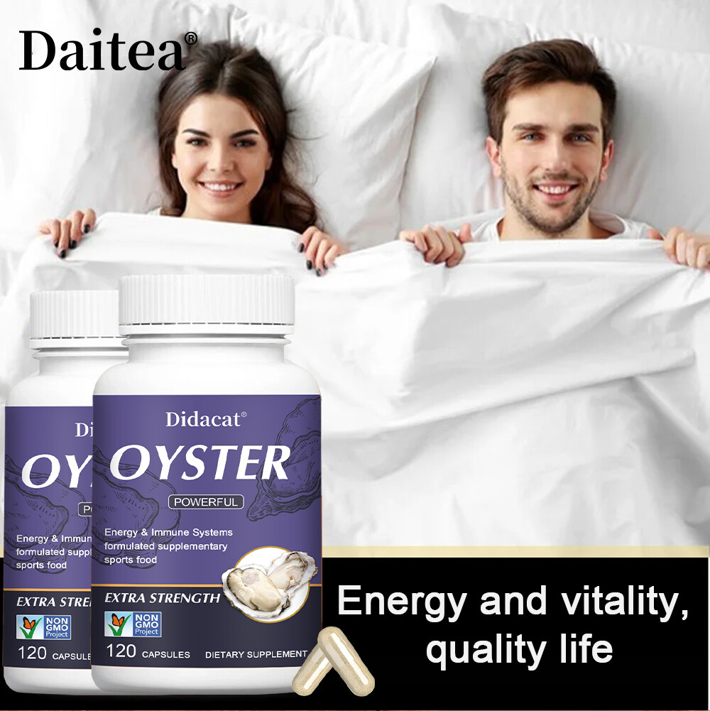 Men’s Vitality Supplement 1000mg Oyster Extract Mens Energy & Immune Support