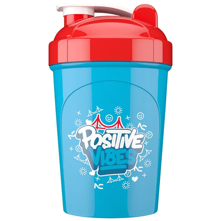 G Fuel Shaker Cup 16 oz GFuel Positive Vibes Shaker