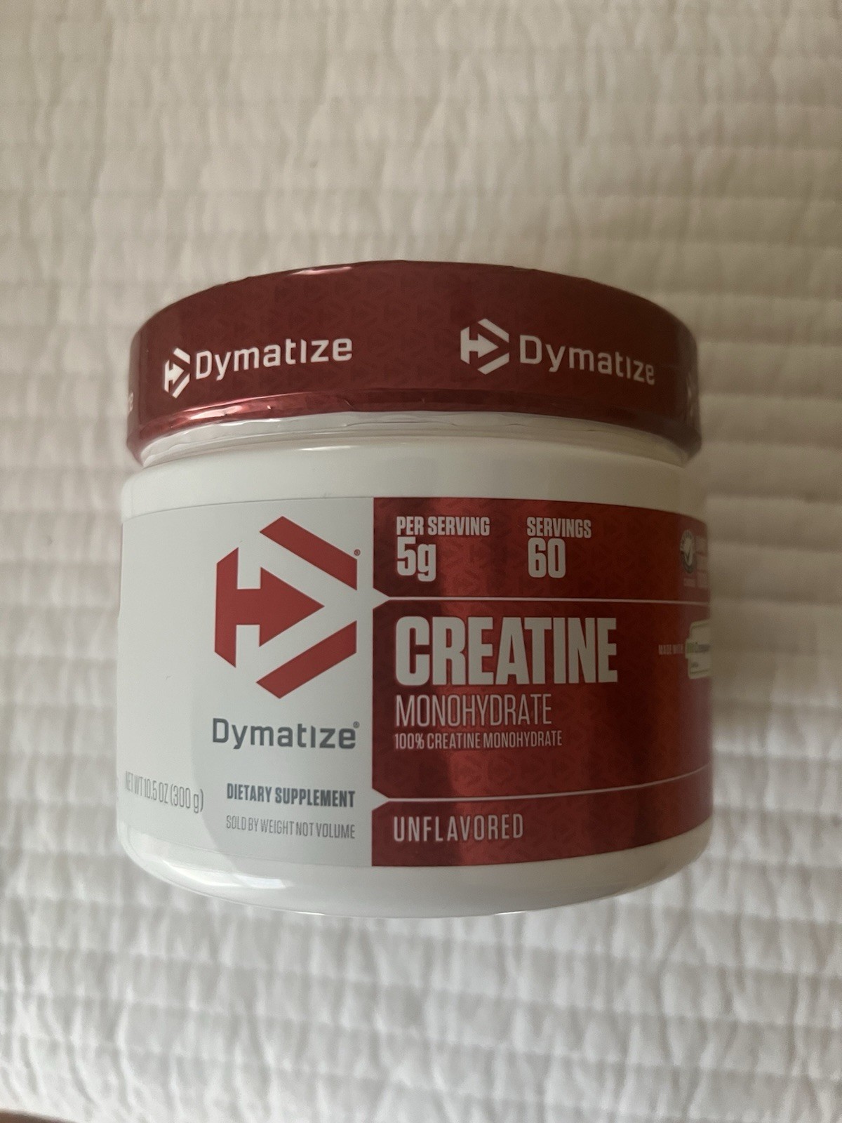 Dymatize 100% Creatine Monohydrate with CREAPURE, 60 Servings (300g)
