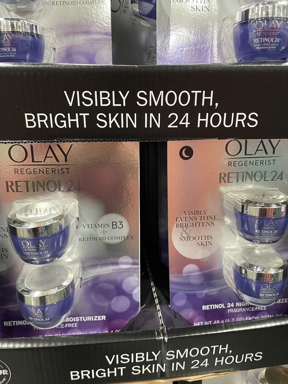 OLAY REGENERIST RETINOL 24 Night MOISTURIZER VITAMIN B3(2 pack)