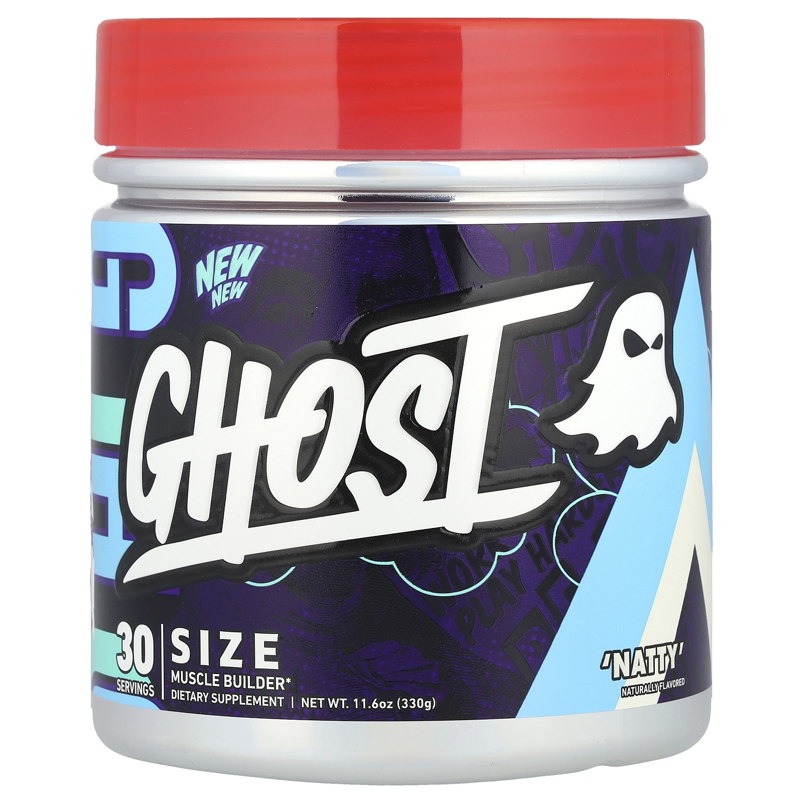 Size, Muscle Builder, ‘Natty’, 11.6 oz (330 g)