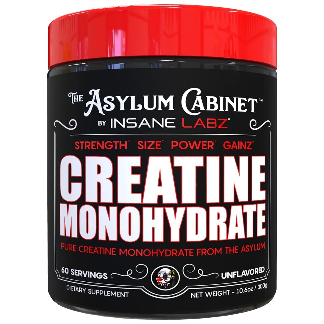 Creatine Monohydrate Unflavored Powder – Boost Strength, Size & Power, 5g/Servin