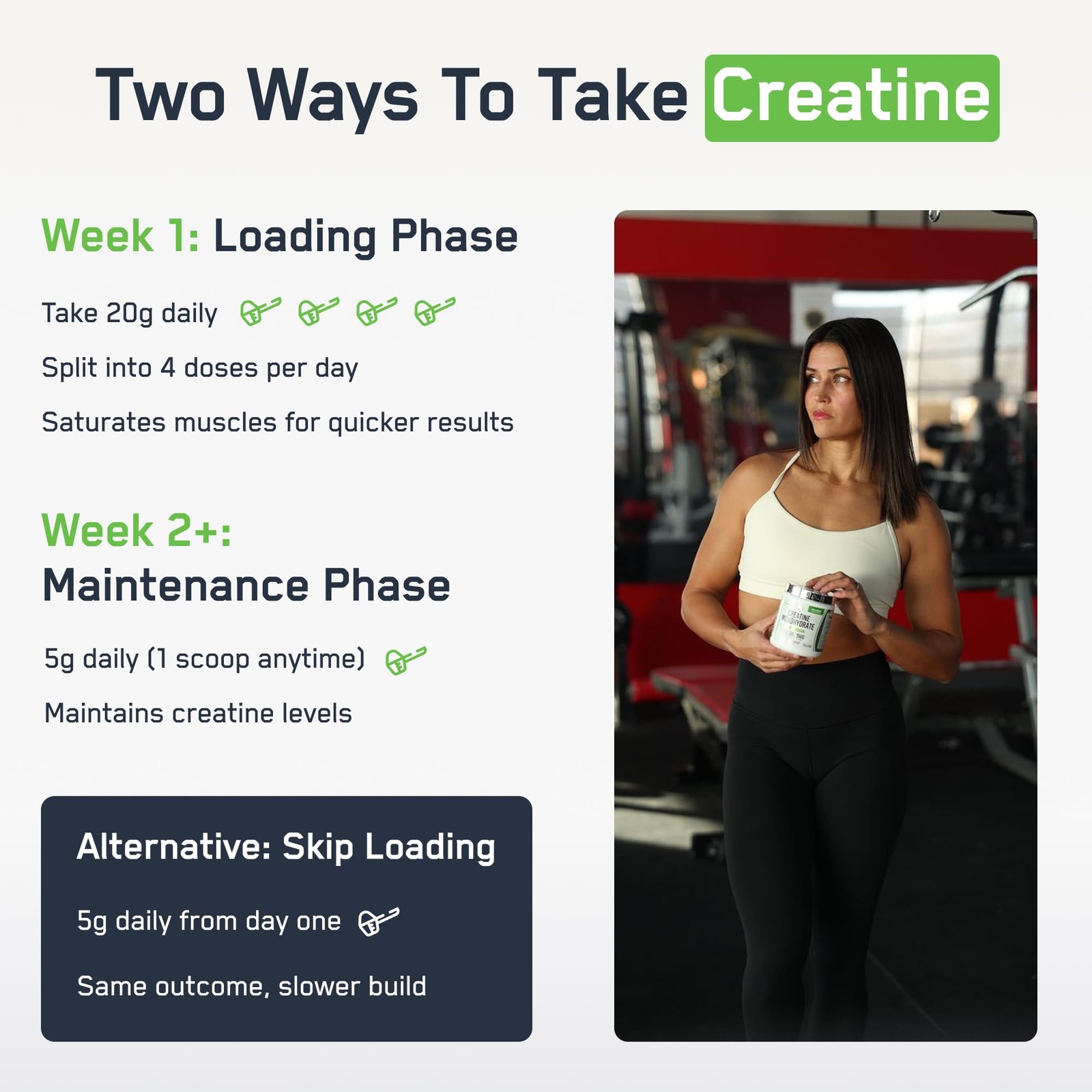 SteelFit Creapure Creatine Monohydrate Powder, Unflavored German Creatine Po…