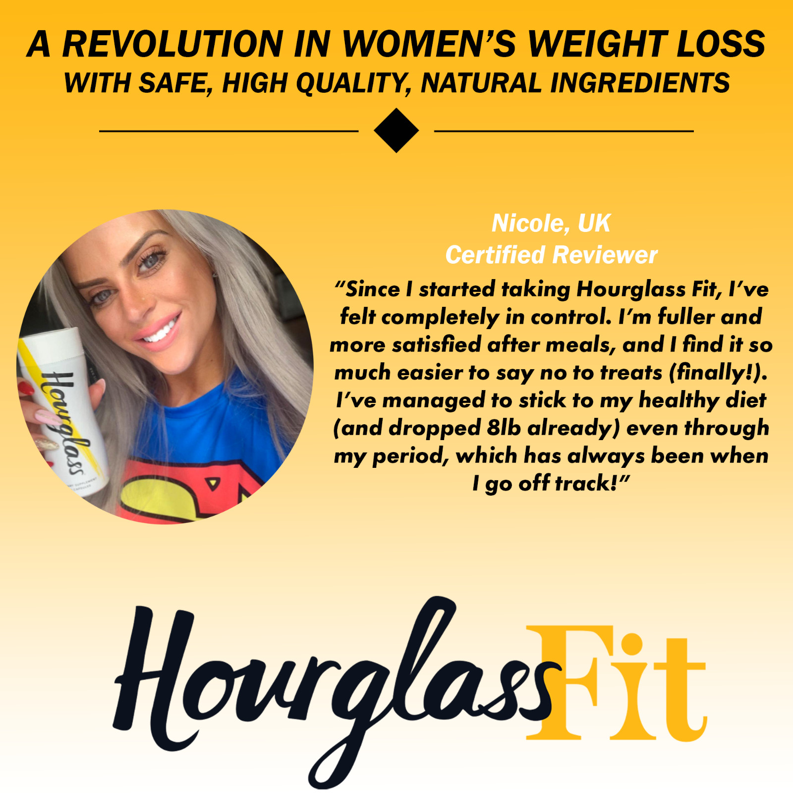 Hourglass Fit – 120 Female Fat Burner and Weight Loss Diet Pills – BUY DIRECT
