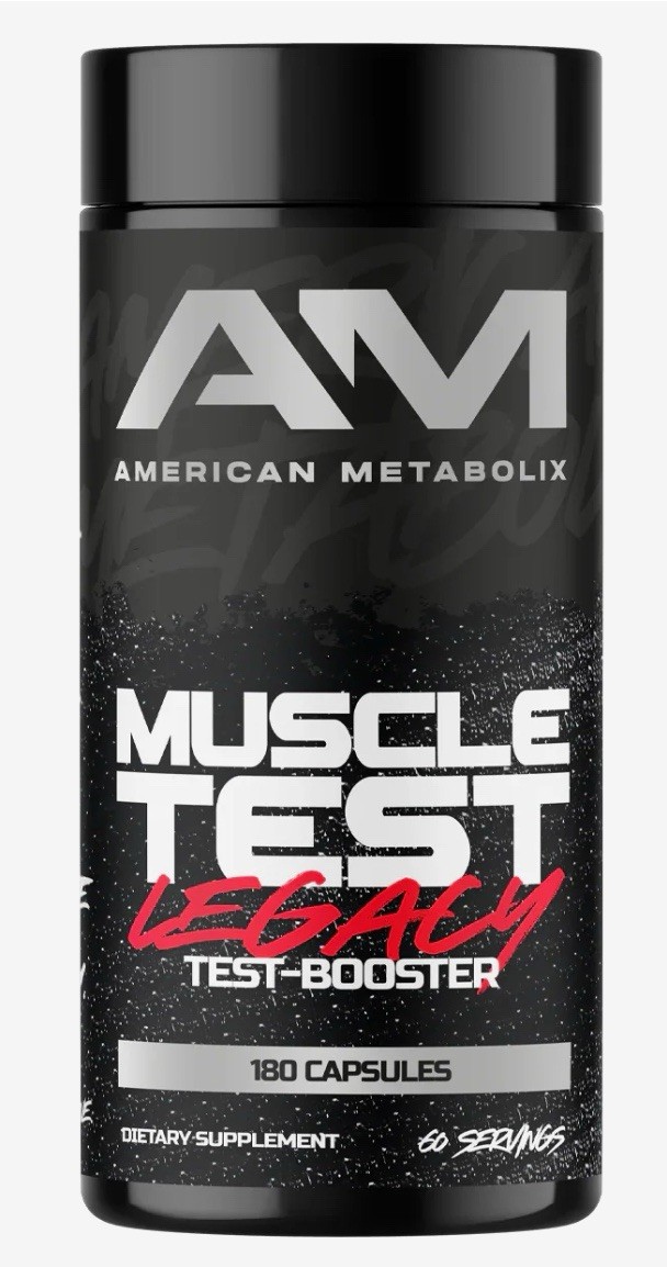 American Metabolix Muscle Test Muscletest Hardcore Libido Testosterone Booster
