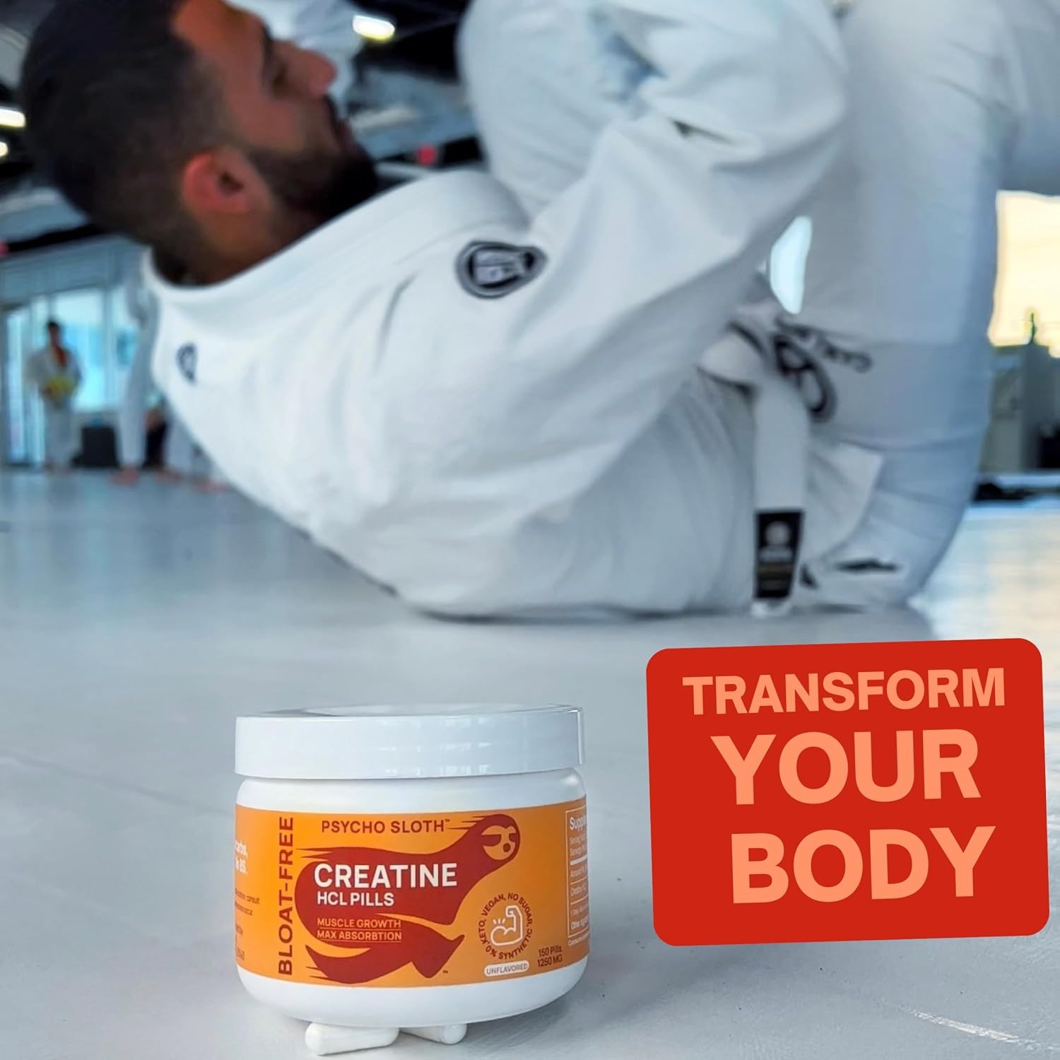New bod Creatine Hydrochloride Supplement for Men&Women- 75 Servings Exp.07/2028