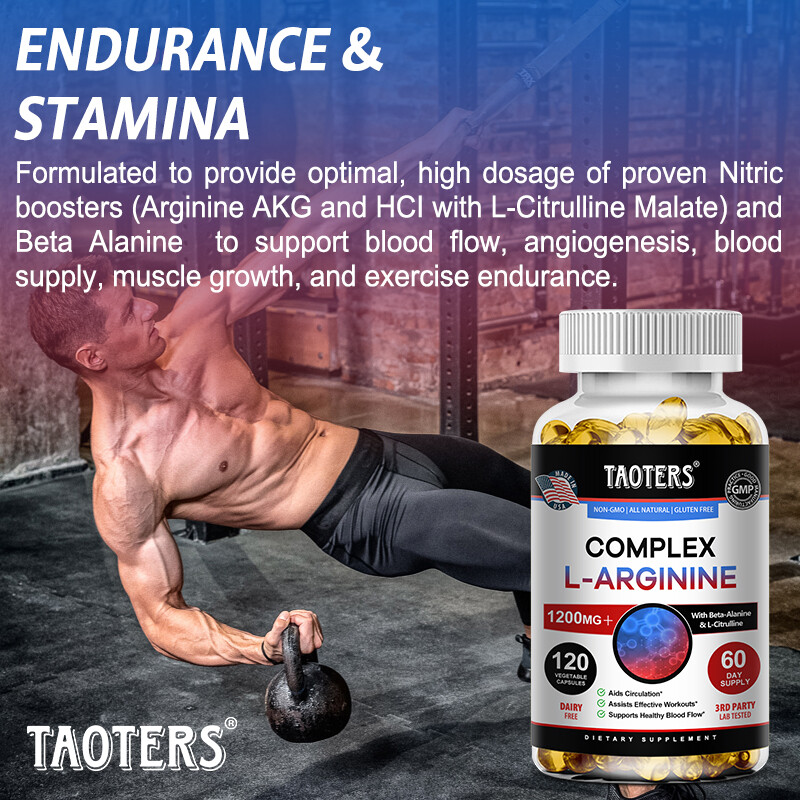 L-Citrulline Capsules Support Post-exercise Metabolism and Muscle Recovery
