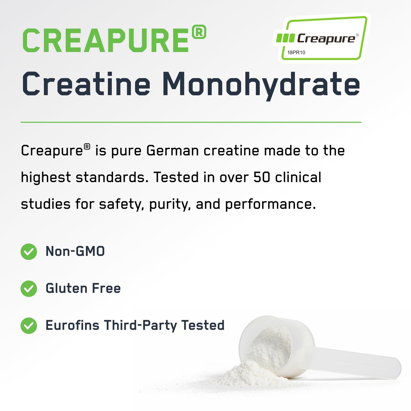SteelFit Creapure Creatine Monohydrate Powder, Unflavored German Creatine Po…