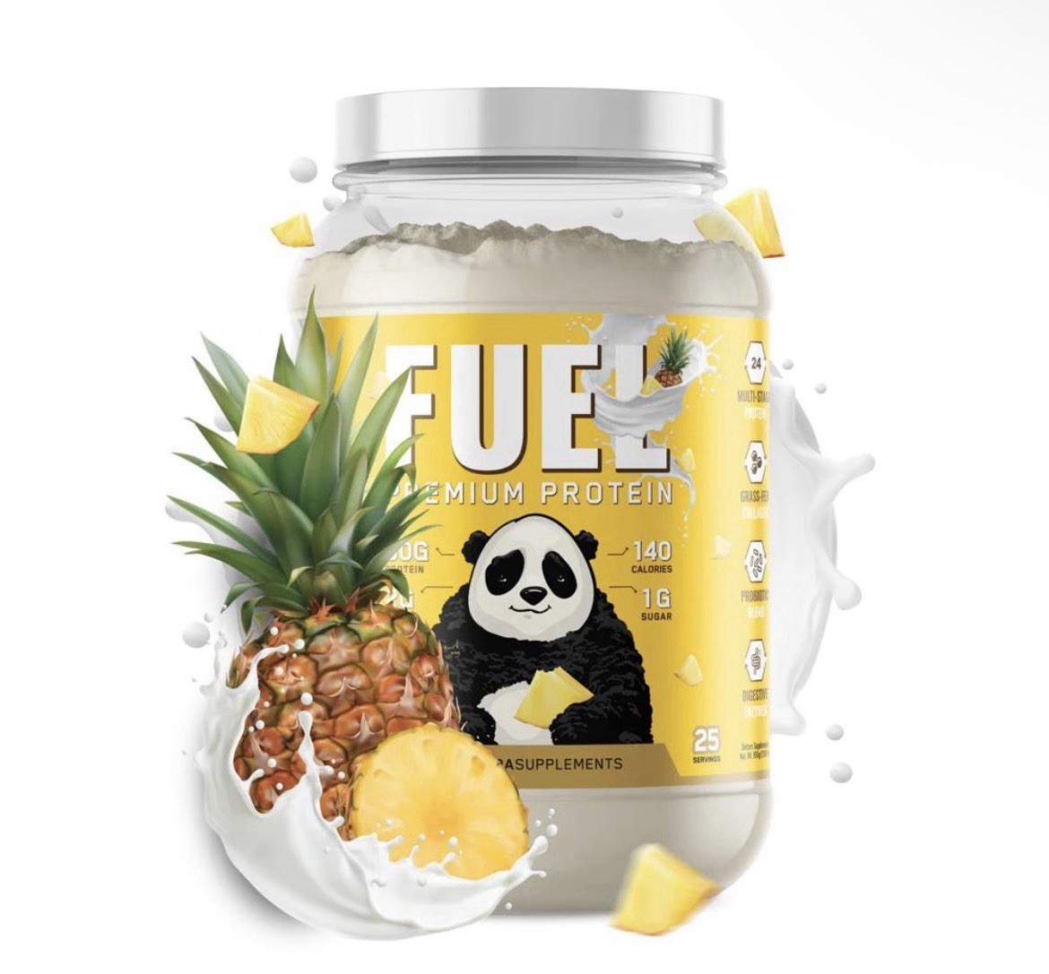 Panda Fuel Premium Protein Pineapple Whip 25 Servings New Factory Sealed