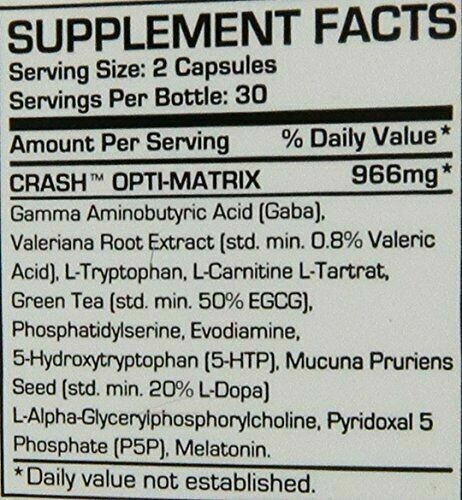 ProSupps Crash, 60 capsules