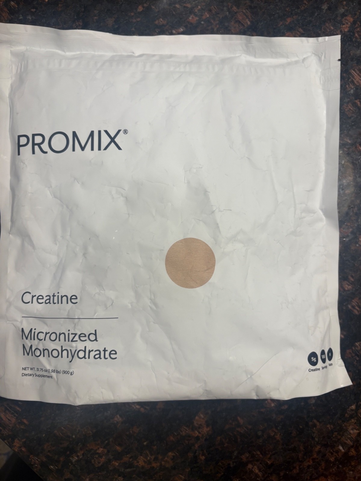 ProMix Creatine Monohydrate Powder, Unflavored – 180 Servings, 5g of Micr 900 Gr