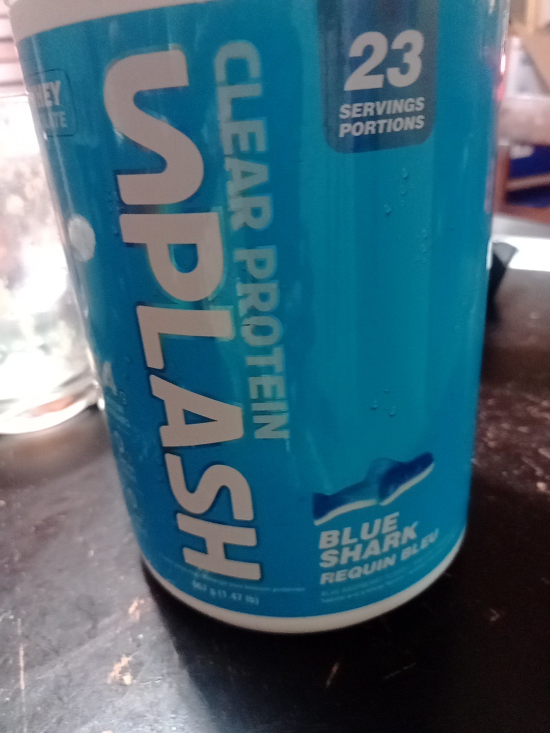 Splash Clear Protein Whey Isolate Powder Blue Raspberry