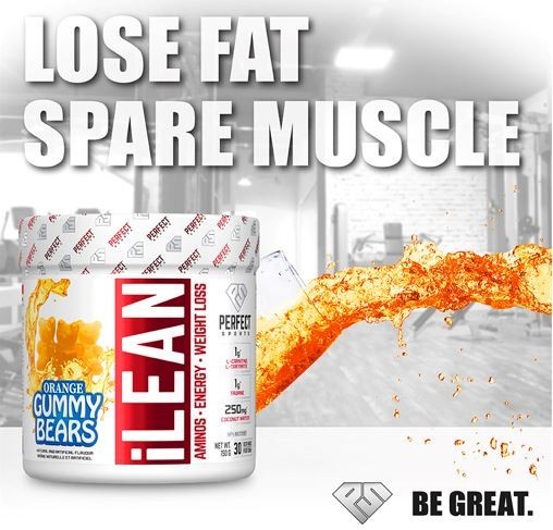 Perfect Sports, iLEAN, Orange Gummy Bear, 30 Servings