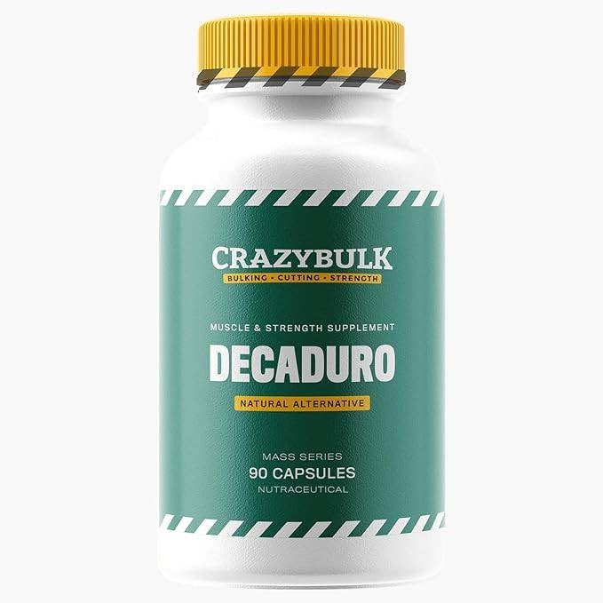 CrazyBulk Decaduro Stack Recovery Energy Workout 90 capsules Pack of 1 F/S