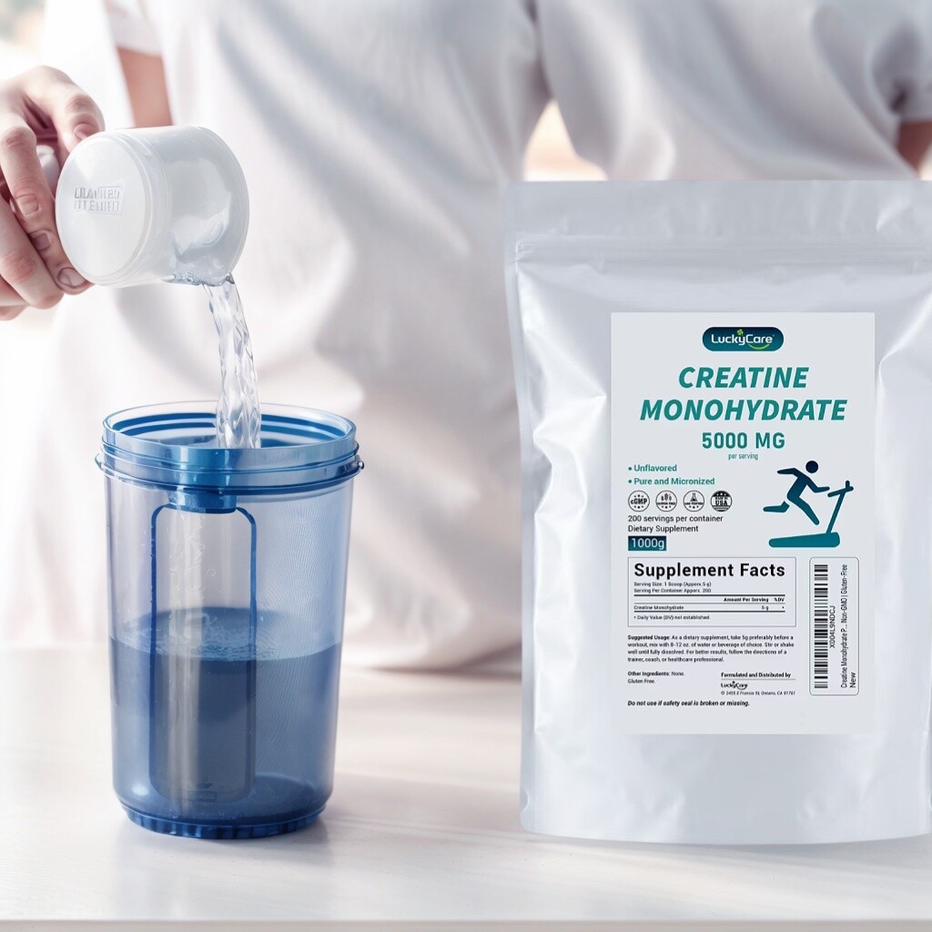 300G Creatine Monohydrate Micronized Creatine Powder Unflavored Fitness Sport US