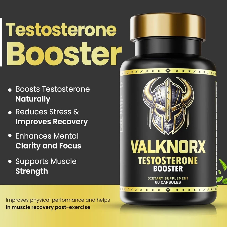 Testosterone Booster for Men Primal Viking (3Rd Party Tested) Maca, Horny Goat W