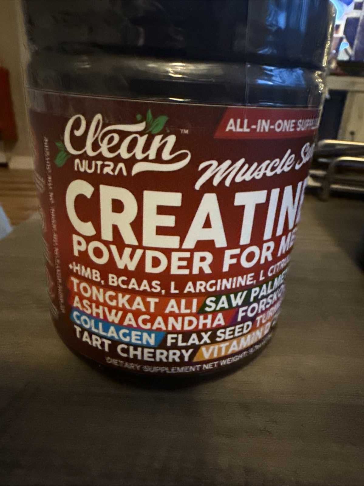 Clean Nutra Muscle Surge Creatine Powder for Men (9.7oz / 275g)